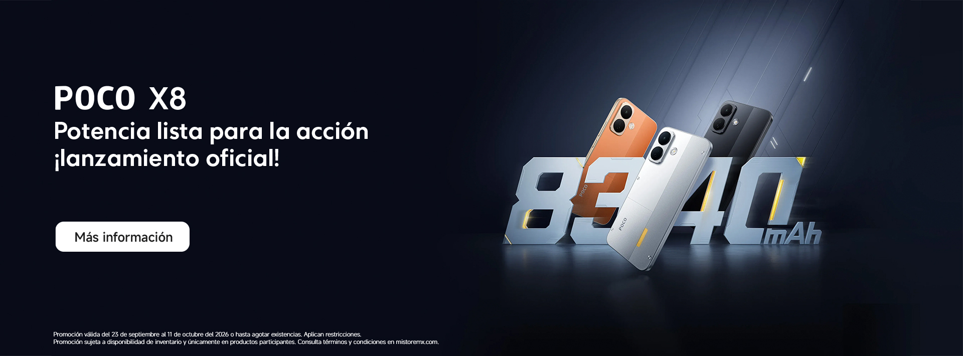 SERIE POCO X8