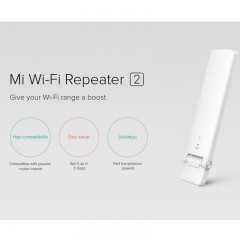 Amplificador Wifi Xiaomi Mi Wifi Repeater 2 Blanco