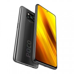 Celular Xiaomi Poco X3 NFC Cargador US 6 GB RAM 64 GB ROM Dual SIM Shadow Grey Gris (Regalos: Redmi PowerBank 1000mAh y 