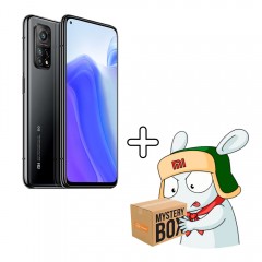 Celular Xiaomi Mi 10T 6GB RAM 128GB ROM Dual SIM Cosmic Black Negro Cargador US + Mistery Box