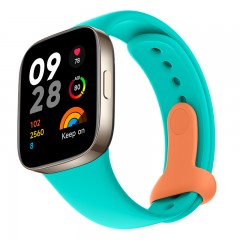 Correa Redmi Watch 3 Silicone Strap Aqua Blue