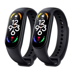 Combo de 2 Pulseras Inteligentes Mi Smart Band 7