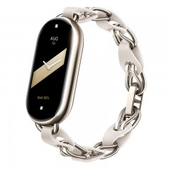 Correa de Metal Xiaomi Smart Band 8 Chain Strap White