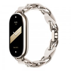 Correa de Metal Xiaomi Smart Band 8 Chain Strap White