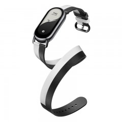 Correa Doble Xiaomi Smart Band 8 Double Wrap Strap Black and white