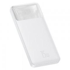 Bateria Portatil Baseus Bipow 15W 10000mAh Blanco