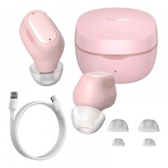 Audífonos Baseus Bowie WM01 Rosa