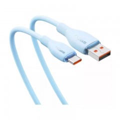 Cable Baseus Pudding 6A Usb A Tipo C 100W 2M Azul