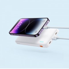 Bateria Portatil Baseus Airpow 20W 10000mAh Blanco