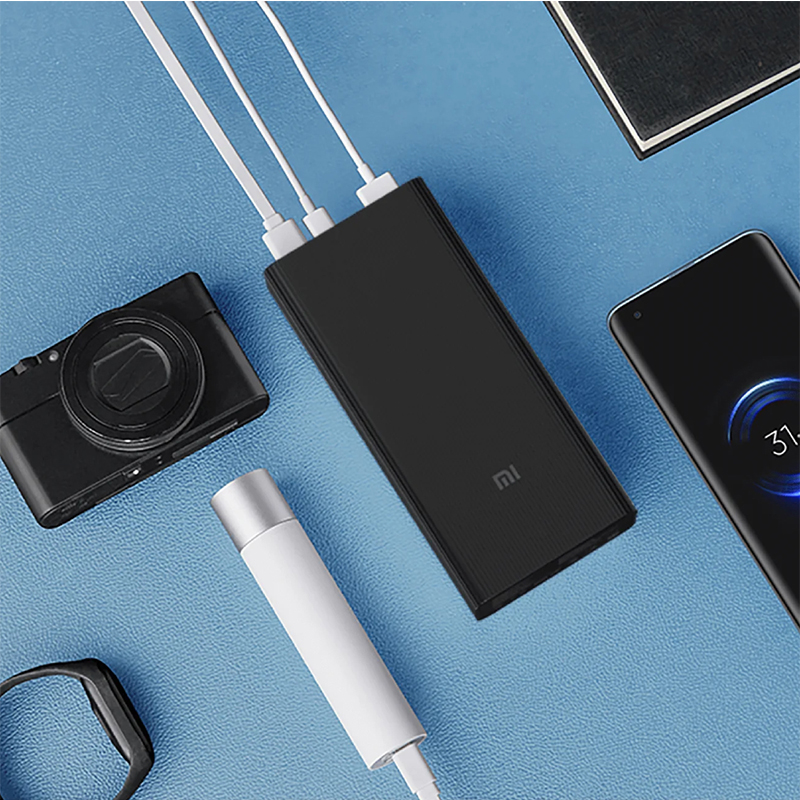 Batería Portátil Xiaomi 18W Power Bank 30000mAh Black