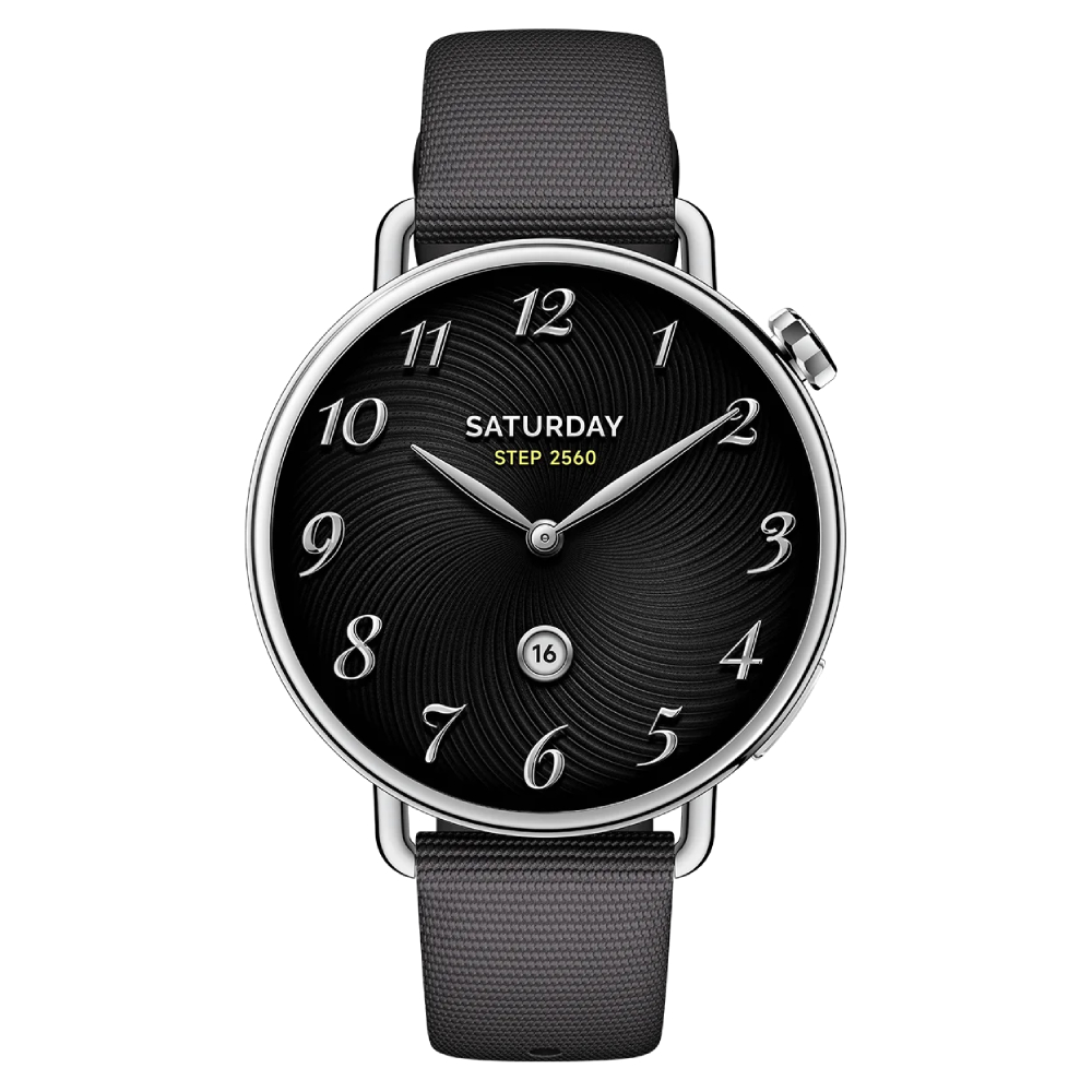 Reloj Inteligente Xiaomi Watch S4 41mm Fluororubber Strap Black