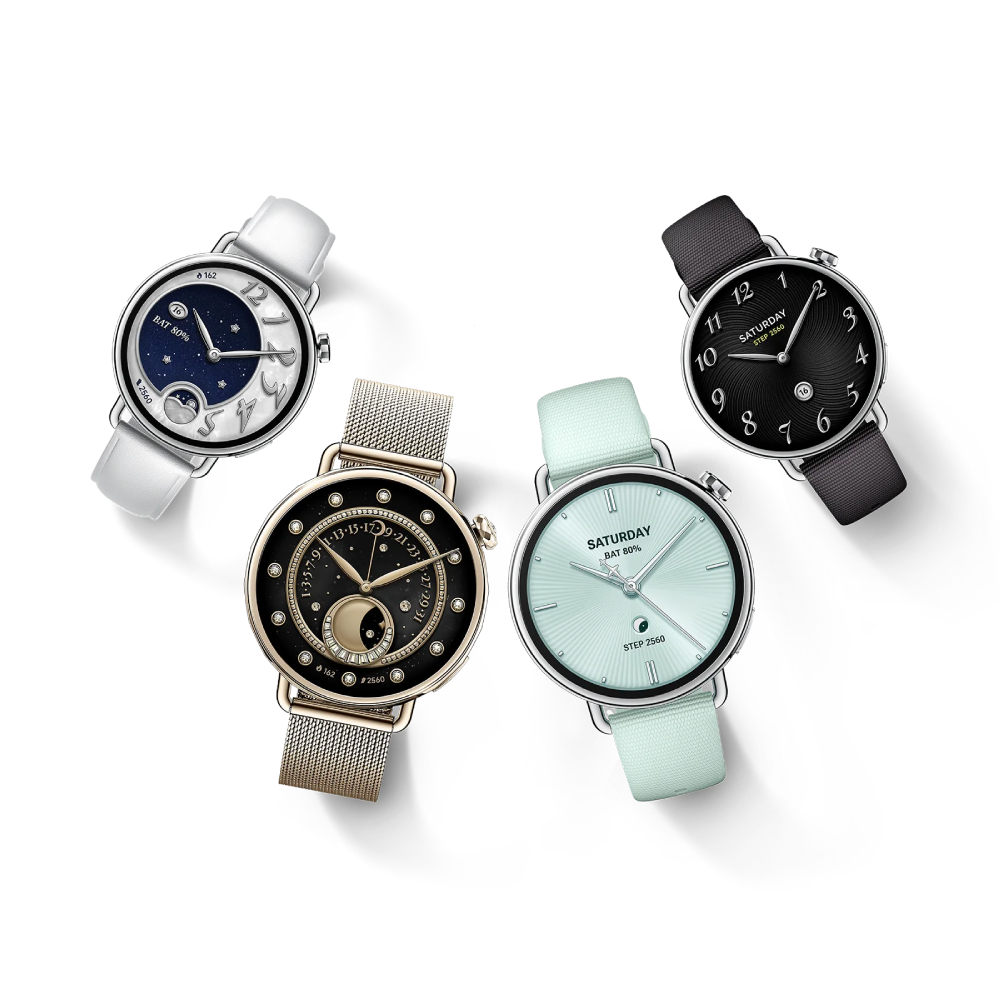Reloj Inteligente Xiaomi Watch S4 41mm Fluororubber Strap Mint Green