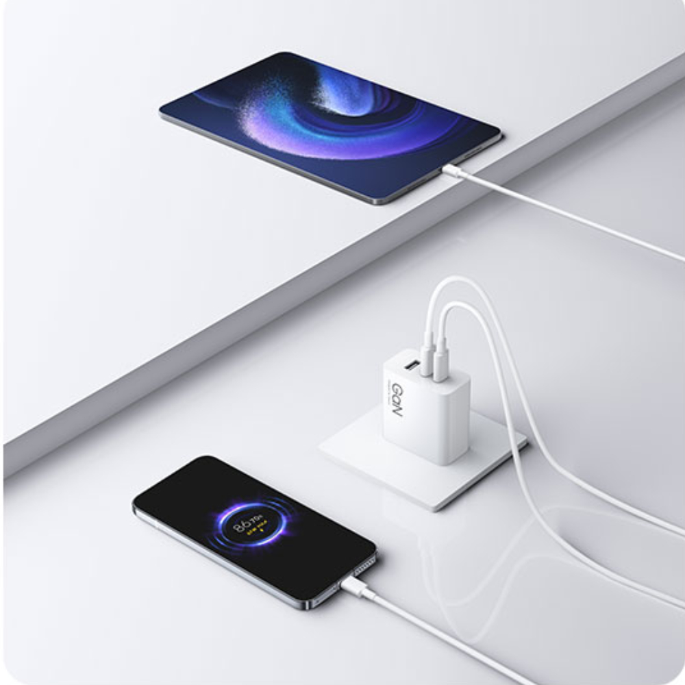 Cargador Xiaomi 90W HyperCharge Power Adapter 3-Port