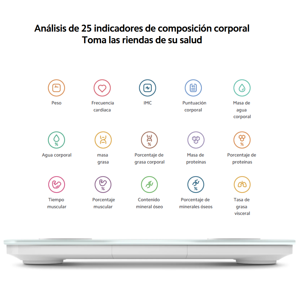 Bascula Inteligente Xiaomi Body Composition Scale S400