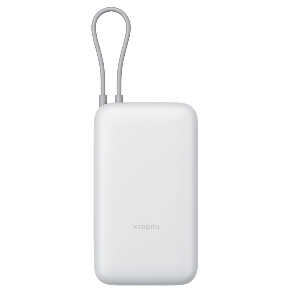 Batería Portátil Xiaomi Power Bank 20000mAh (Cable Integrado) Light Gray