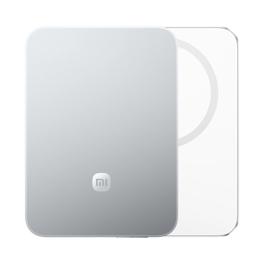 Batería Magnética Xiaomi UltraThin Magnetic Power Bank 5000mAh 15W Glacier Silver