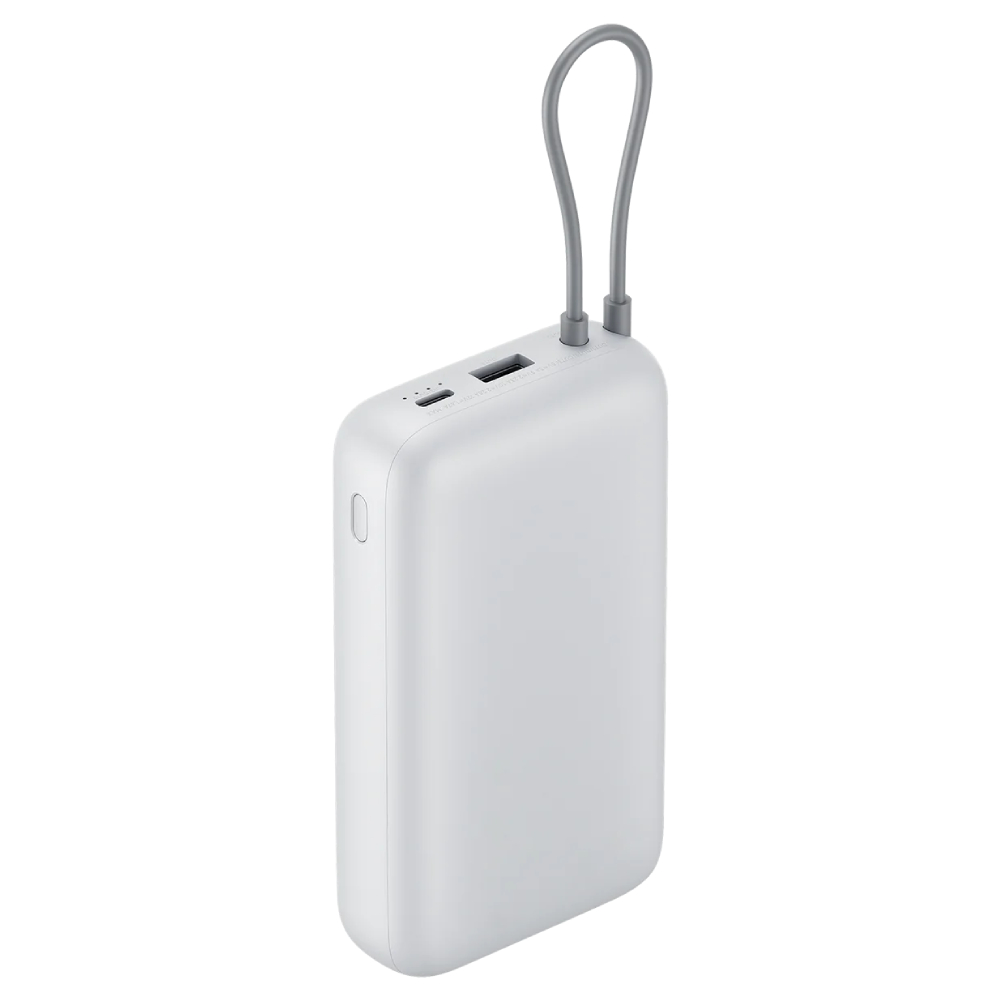 Batería Portátil Xiaomi Power Bank 20000mAh (Cable Integrado) Light Gray