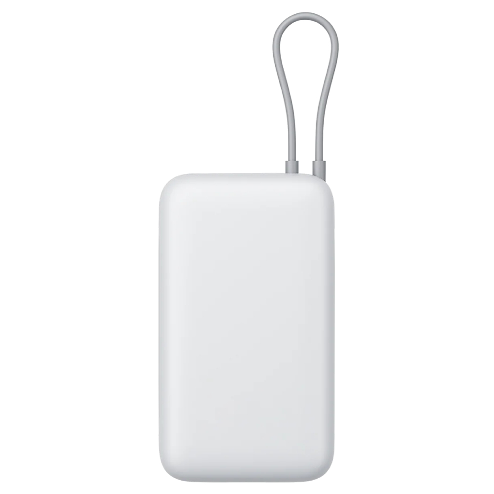 Batería Portátil Xiaomi Power Bank 20000mAh (Cable Integrado) Light Gray