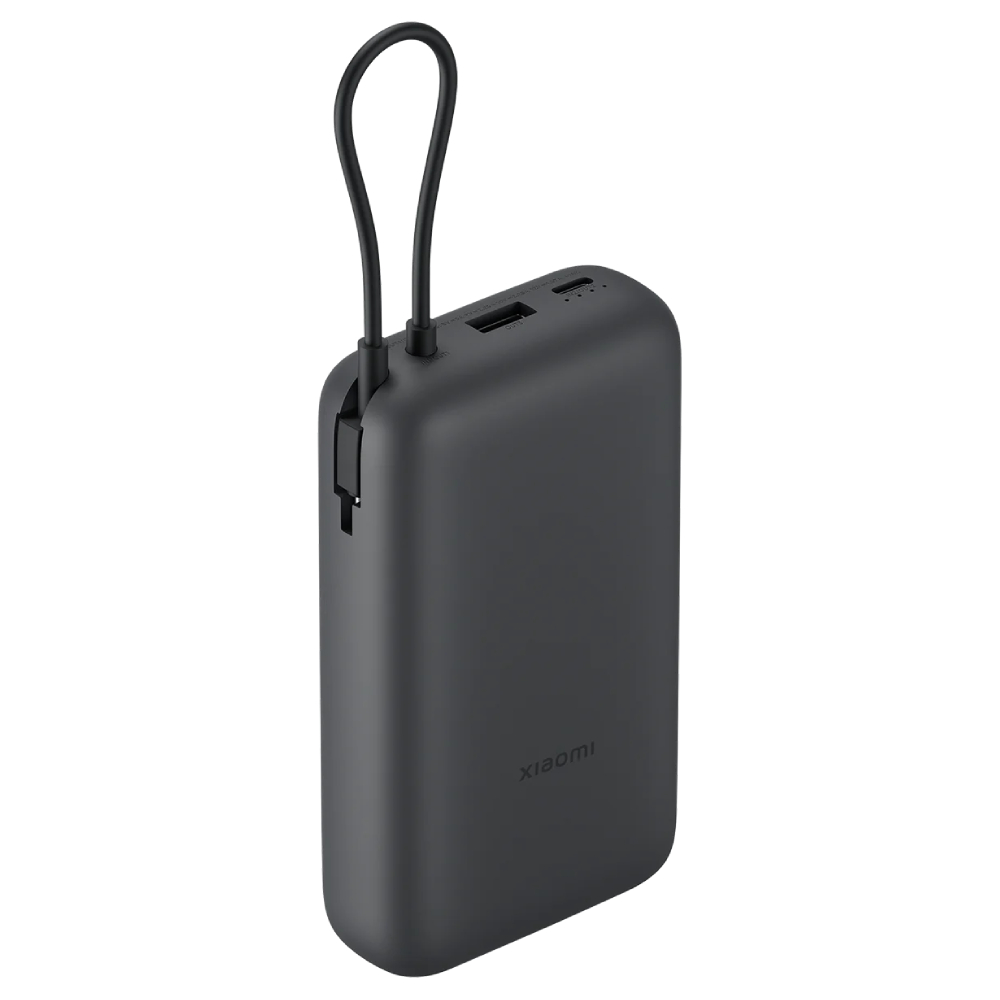 Batería Portátil Xiaomi Power Bank 20000mAh (Cable Integrado) Dark Gray
