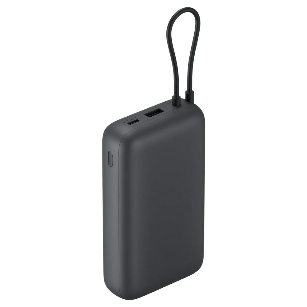 Batería Portátil Xiaomi Power Bank 20000mAh (Cable Integrado) Dark Gray