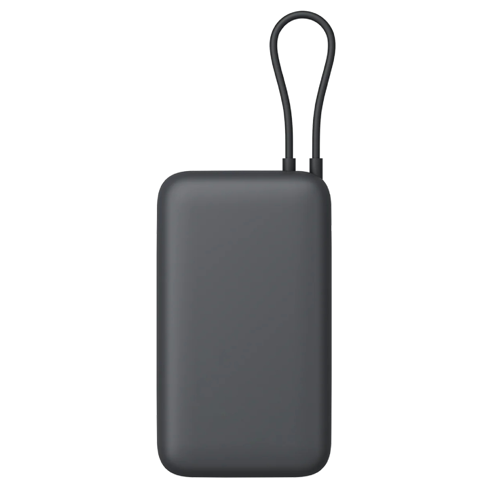 Batería Portátil Xiaomi Power Bank 20000mAh (Cable Integrado) Dark Gray