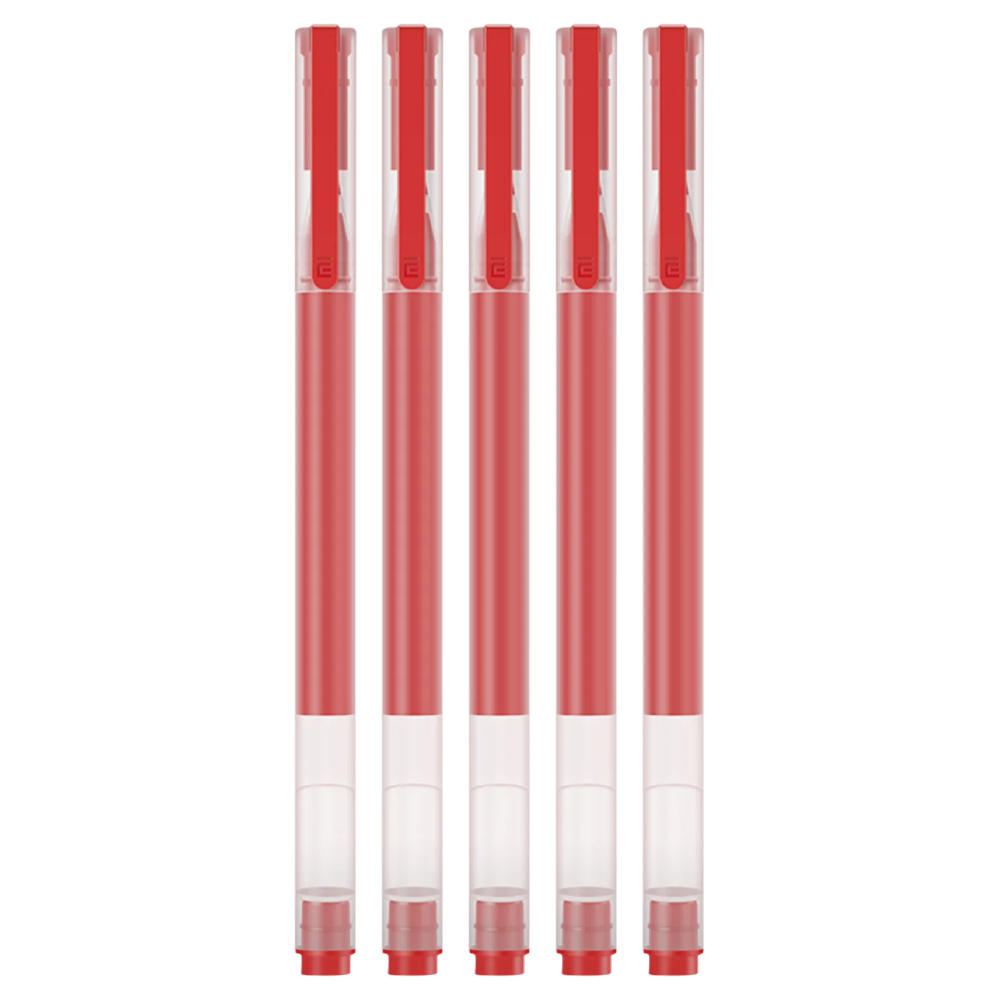 Pluma Xiaomi High-capacity Gel Pen 10-Pack Red