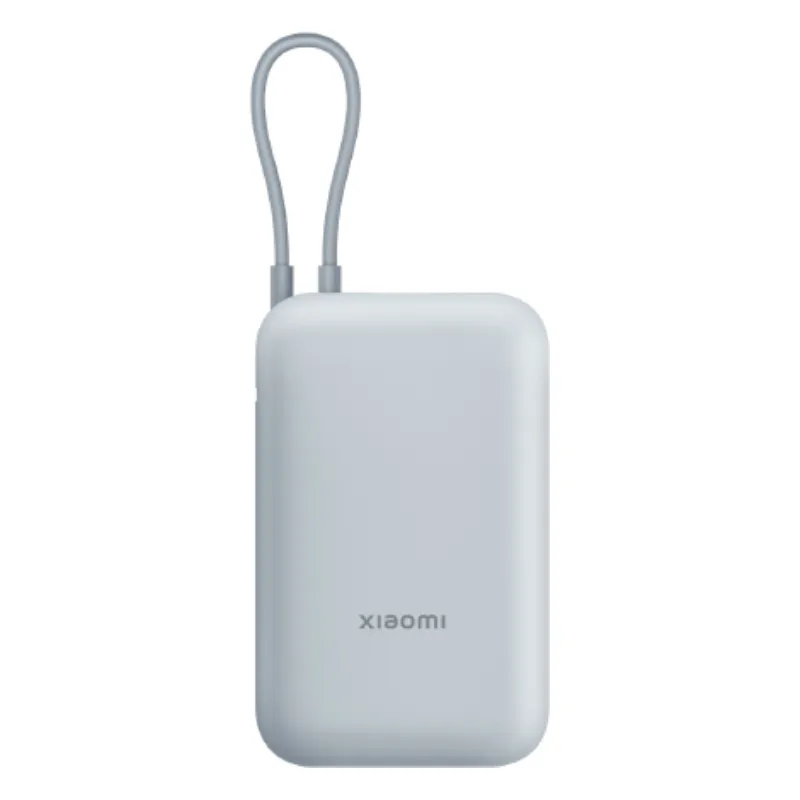 Batería Portátil Xiaomi Power Bank 10000mAh (Cable Integrado) Ice Blue