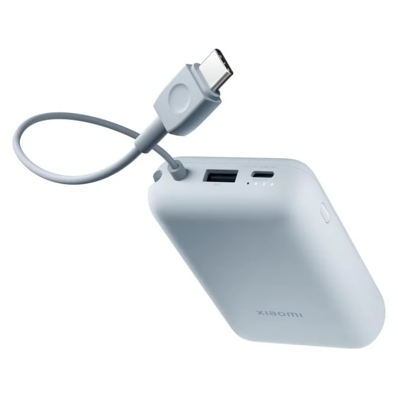 Batería Portátil Xiaomi Power Bank 10000mAh (Cable Integrado) Ice Blue