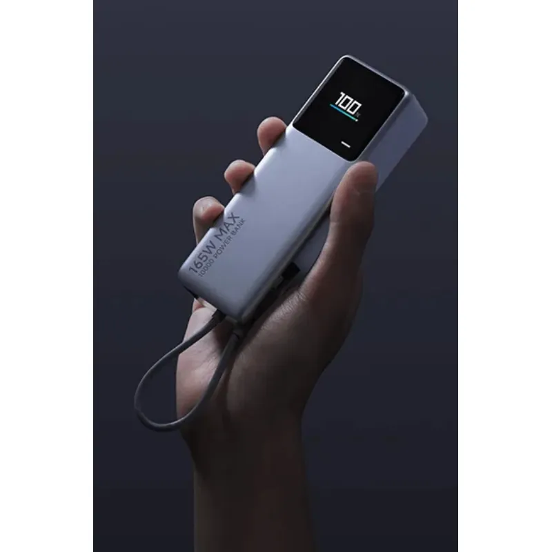 Batería Portátil Xiaomi 165W Power Bank 10000mAh (Integrated Cable) GL