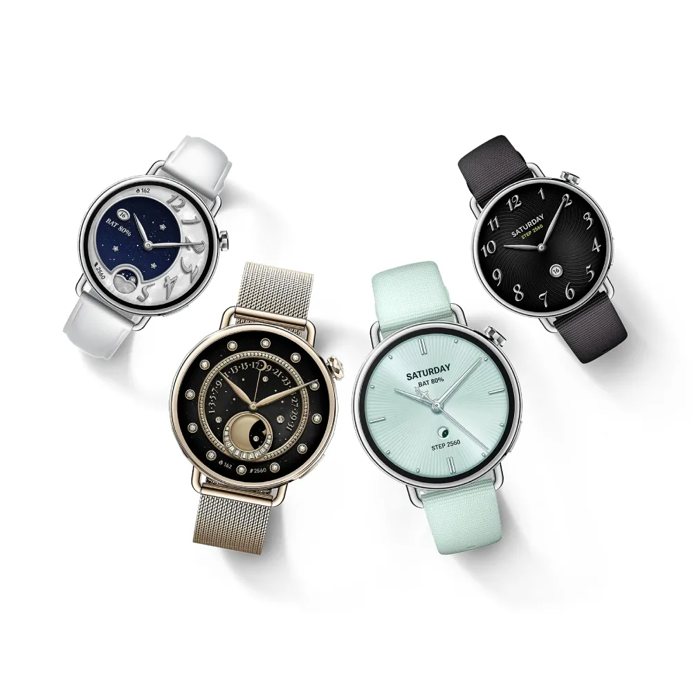 Reloj Inteligente Xiaomi Watch S4 41mm Fluororubber Strap Mint Green