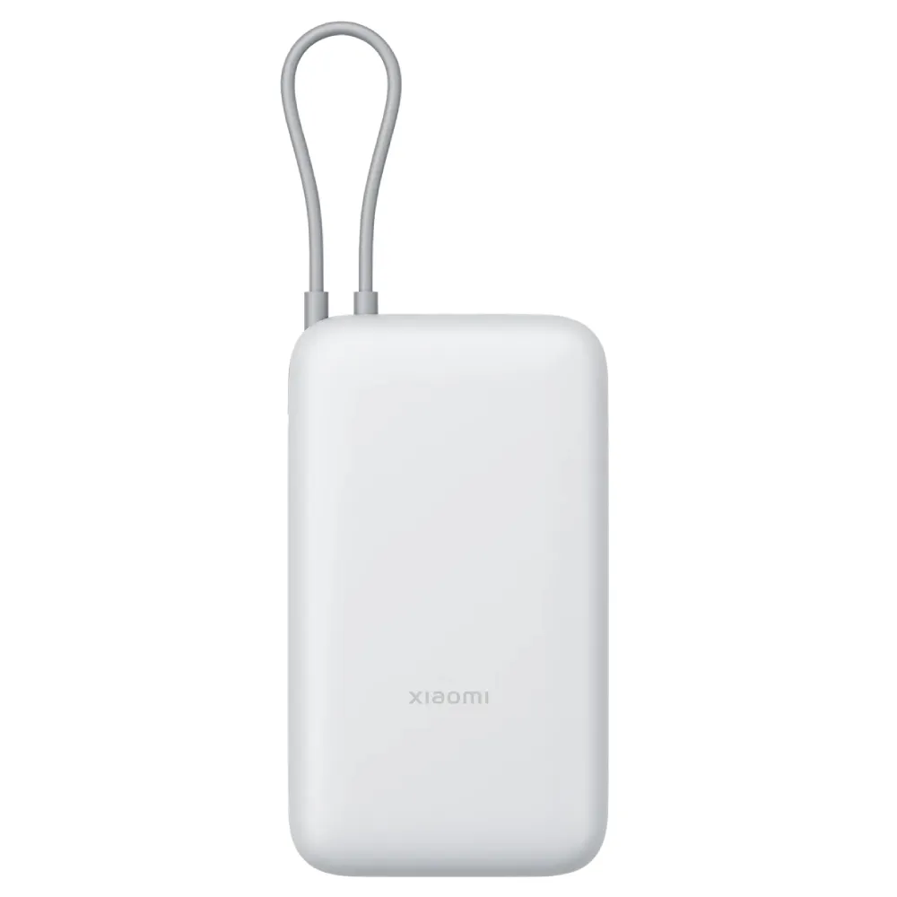 Batería Portátil Xiaomi Power Bank 20000mAh (Cable Integrado) Light Gray
