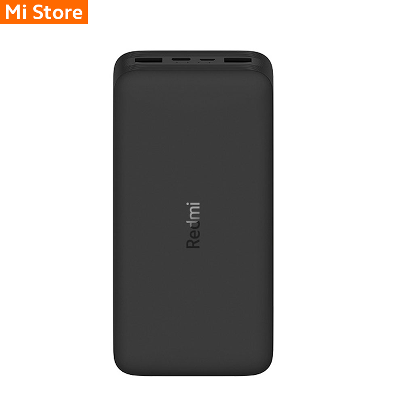 Batería Portátil Xiaomi Power Bank Redmi 18w 20000mAh Fast Charge Black
