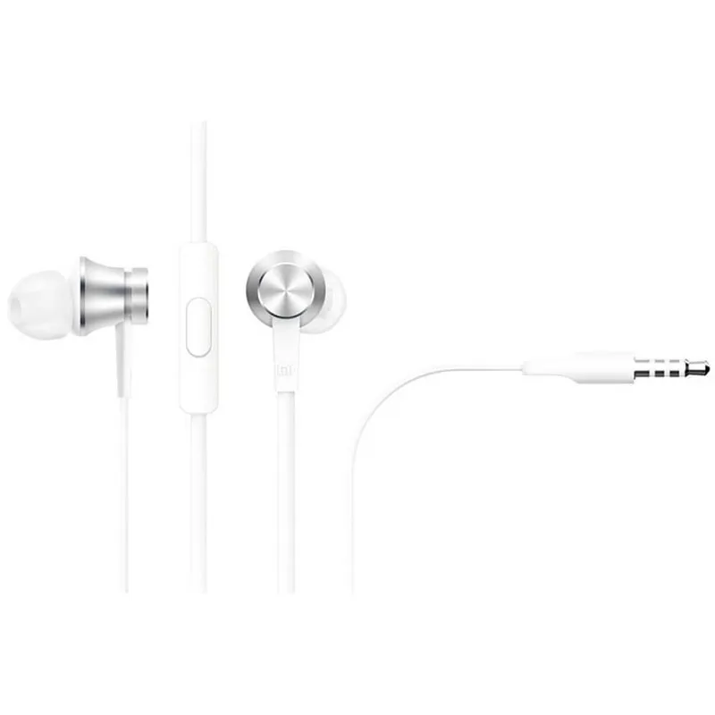 Audífonos Manos Libres Xiaomi Mi In-Ear Headphones Basic Silver