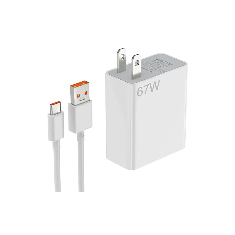 Cargador Xiaomi 67W Charging Combo (Type - A) White