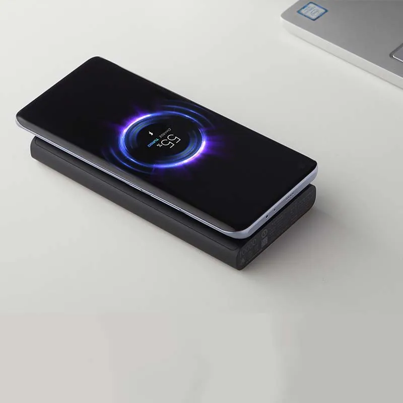 Batería Portátil Xiaomi 10W Wireless Power Bank 10000 Black