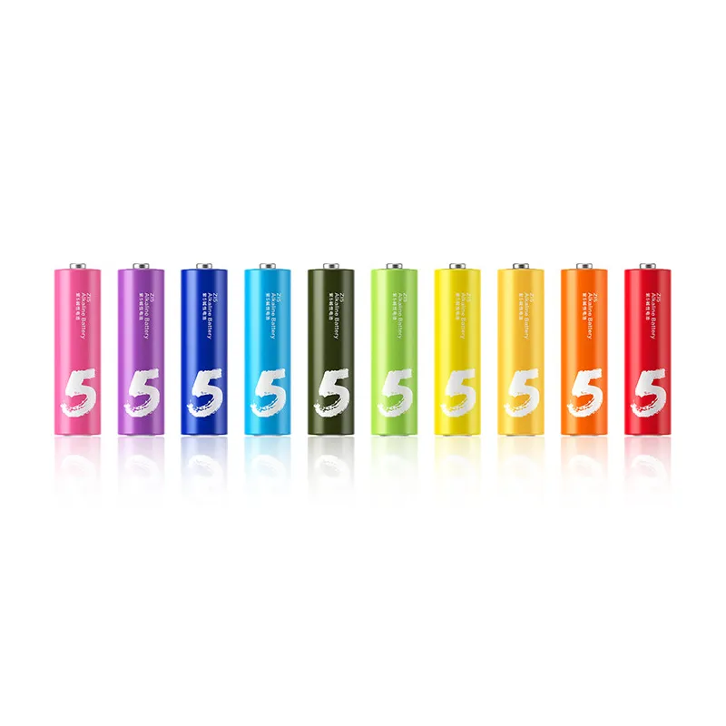Pilas Xiaomi AA Rainbow Batteries (10 piezas)