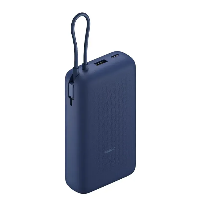 Batería Portátil Xiaomi 33W Power Bank 20000mAh (Cable Integrado) Blue