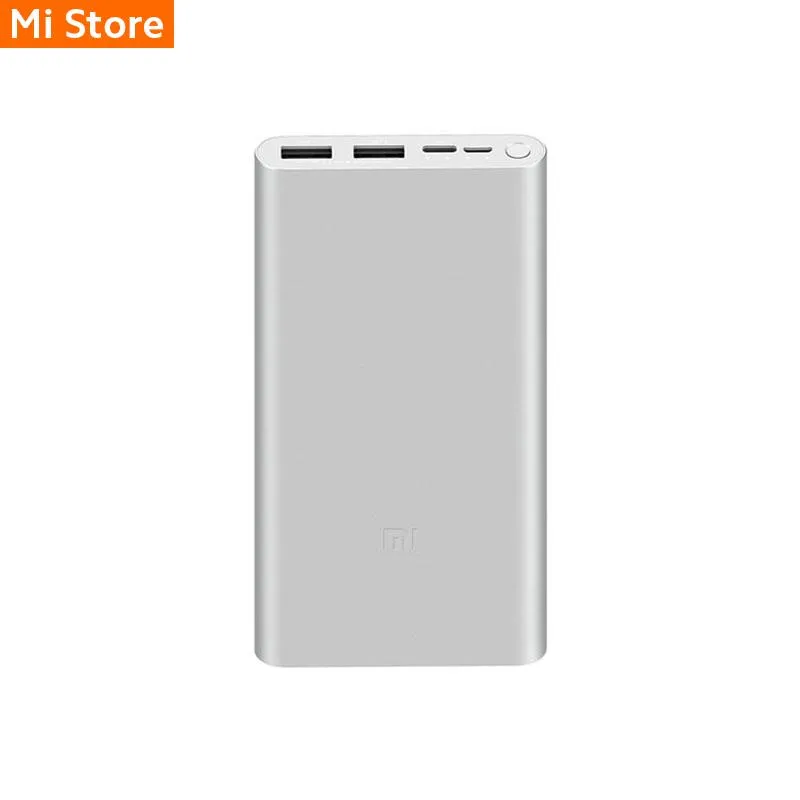 Batería Externa Xiaomi Mi Power Bank 3 18w 10000mAh Fast Charge Silver
