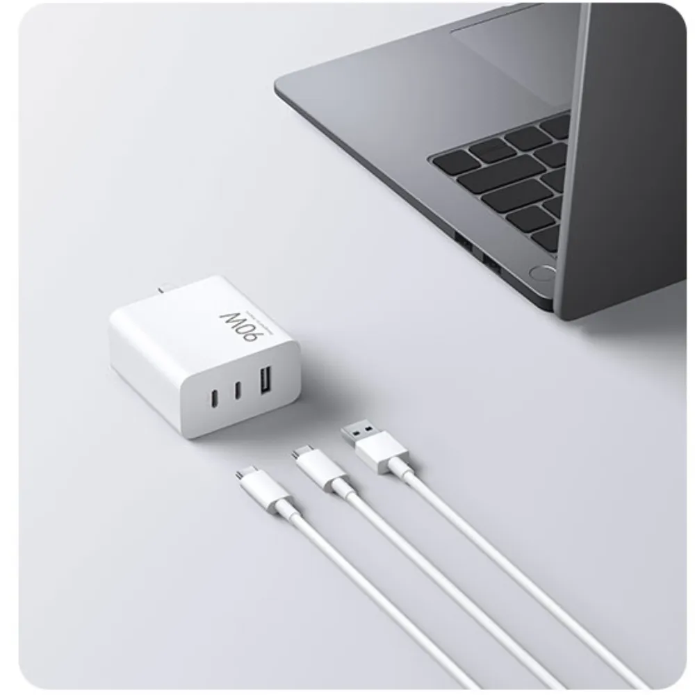 Cargador Xiaomi 90W HyperCharge Power Adapter 3-Port