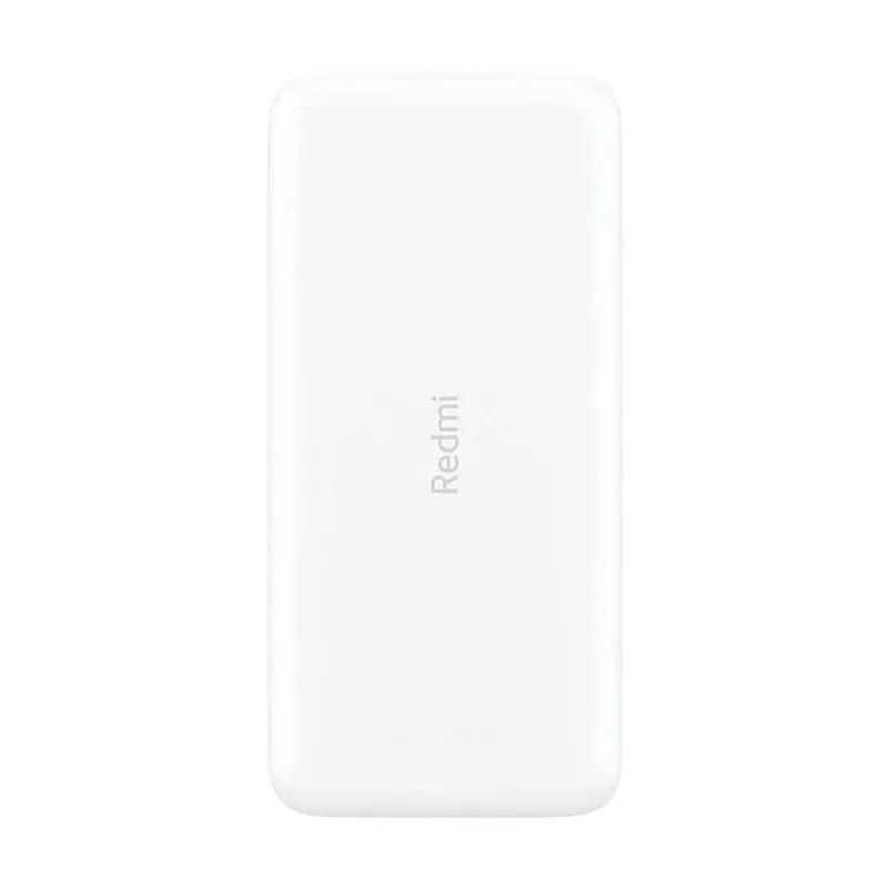 Batería Portátil Xiaomi Power Bank Redmi 18w 20000mAh Fast Charge White
