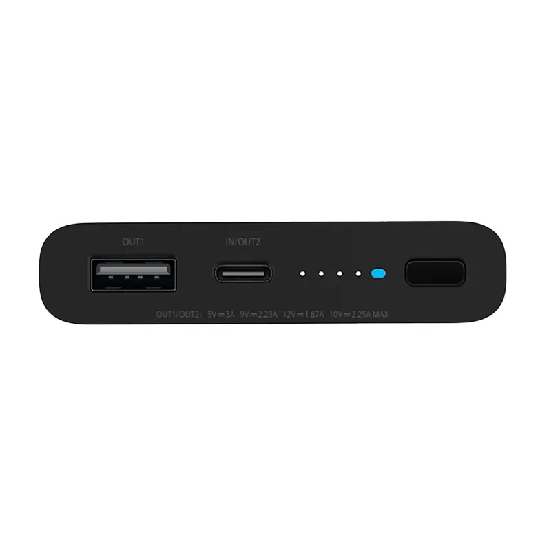 Batería Portátil Xiaomi 10W Wireless Power Bank 10000 Black