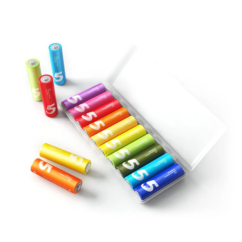 Pilas Xiaomi AA Rainbow Batteries (10 piezas)