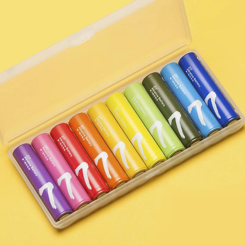 Pilas Xiaomi AAA Rainbow Batteries (10 piezas)