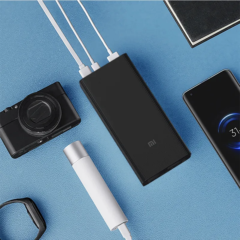Batería Portátil Xiaomi 18W Power Bank 30000mAh Black