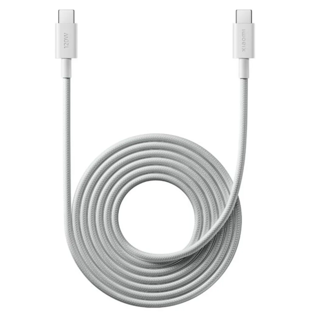 Cable Trenzado Xiaomi 6A Braided USB-C to USB-C 2M