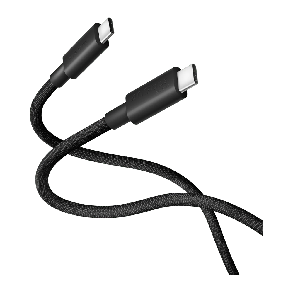 Cable Xiaomi 6A High-speed USB4 Braided USB-C to USB-C 1m
