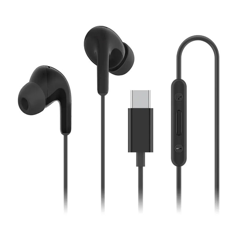 Audífonos Manos Libres Xiaomi Type-C Earphones Black