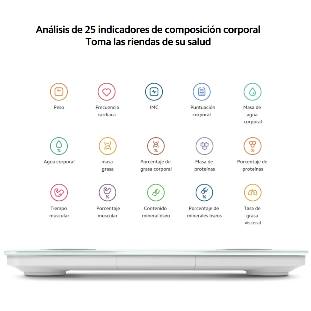 Bascula Inteligente Xiaomi Body Composition Scale S400